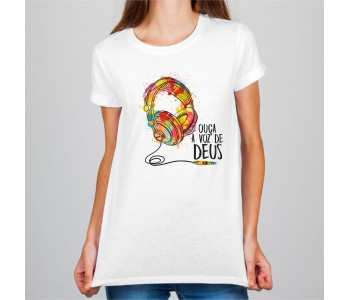 CAMISETA OUÇA A VOZ DE DEUS