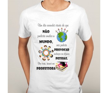 CAMISETA PARA O DIA DO PROFESSOR